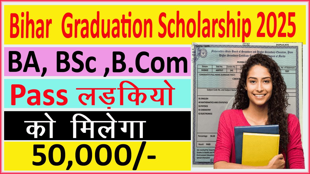 Bihar Graduation Scholarship 2025