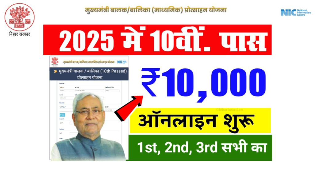 Bihar 10th Pass Protsahan Yojana 2025
