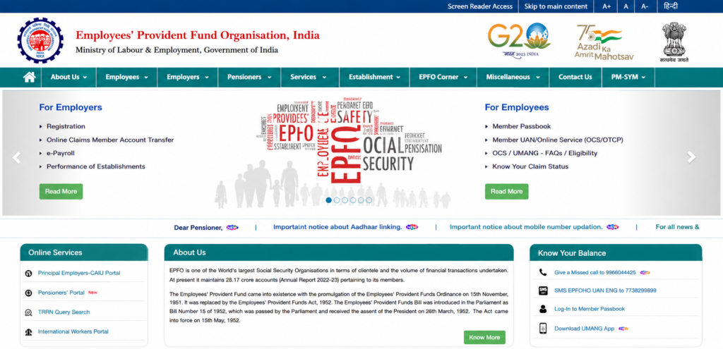 EPFO (Employees' Provident Fund Organisation): A Complete Guide to EPF, Benefits, Eligibility, and Online Services