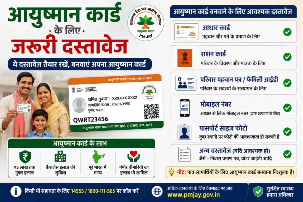 आयुष्मान कार्ड कैसे बनाया जाता है
