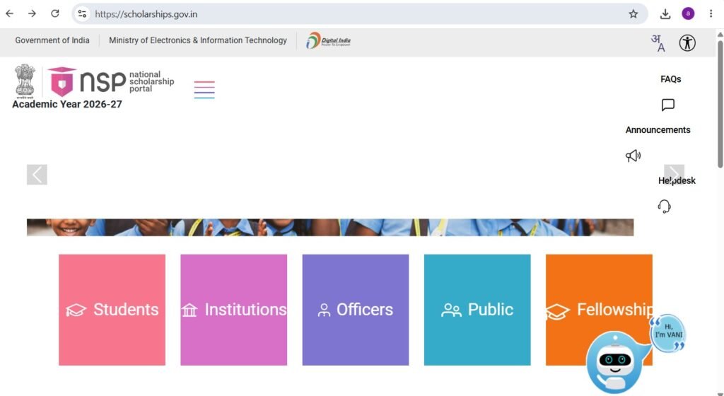 NSP OTR (One Time Registration)