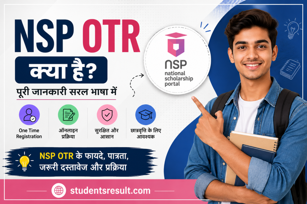 NSP OTR (One Time Registration)