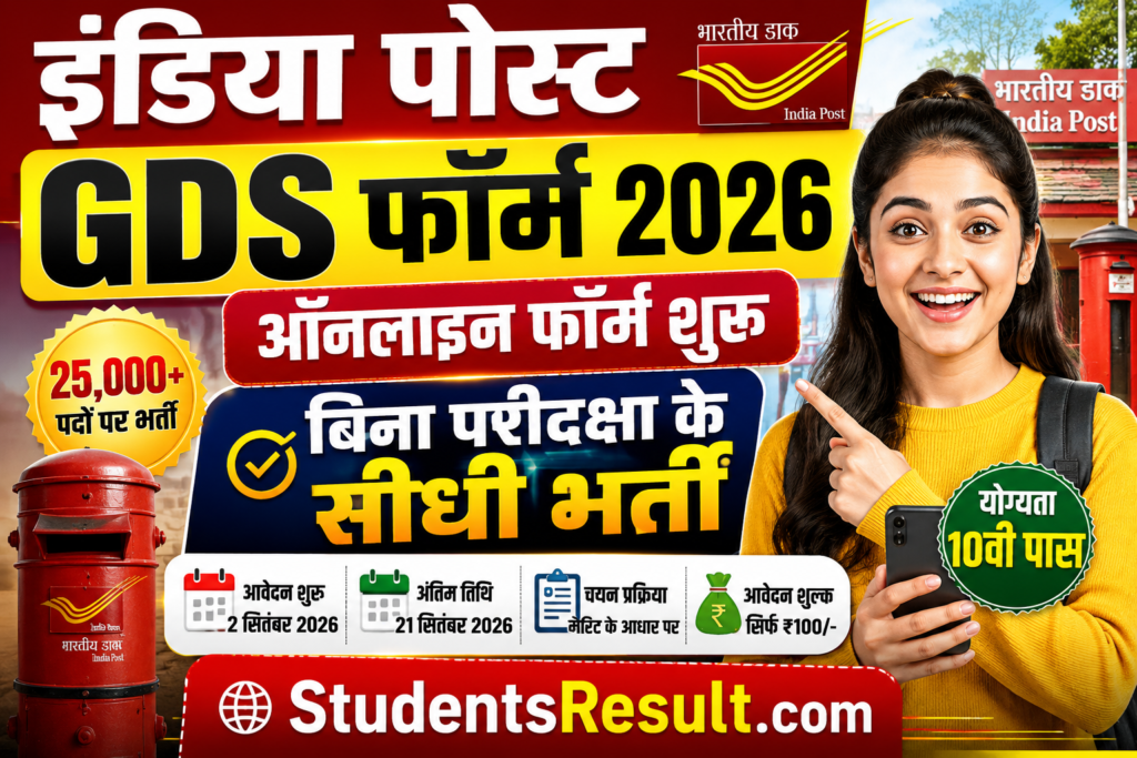 India Post GDS Online Apply 2026
