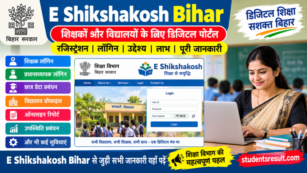 E Shikshakosh Bihar 2026