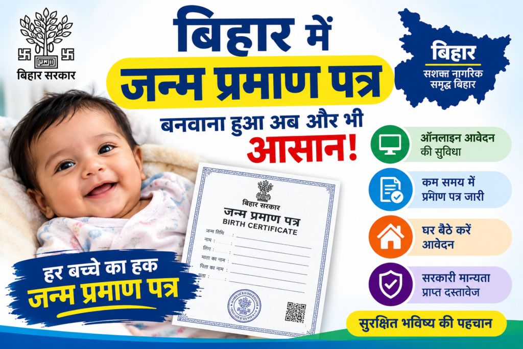 बिहार में जन्म प्रमाण पत्र