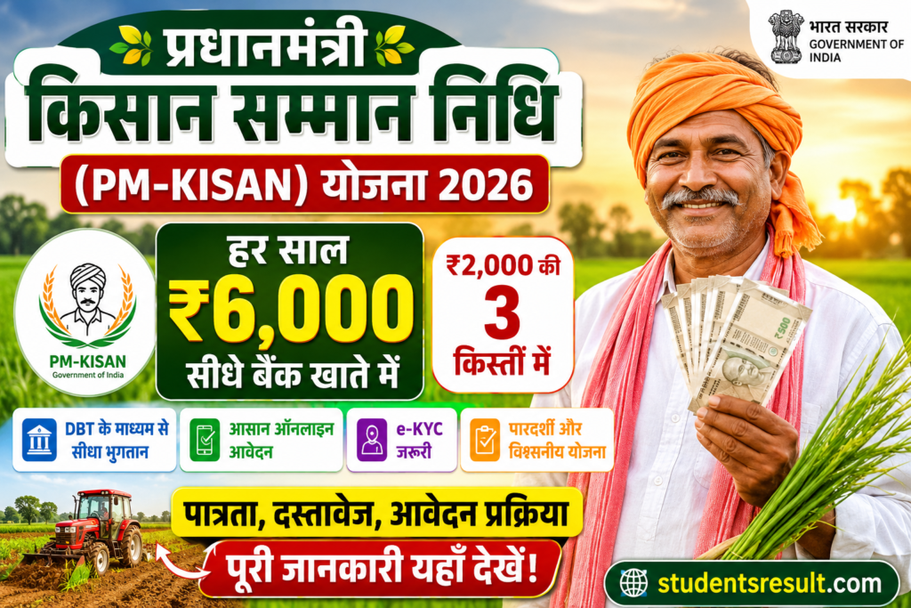 प्रधानमंत्री किसान सम्मान निधि (PM-KISAN)
