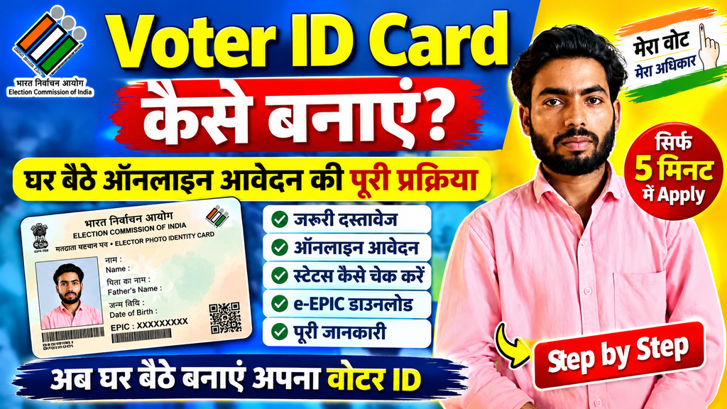 Voter ID Card Online Apply New Process